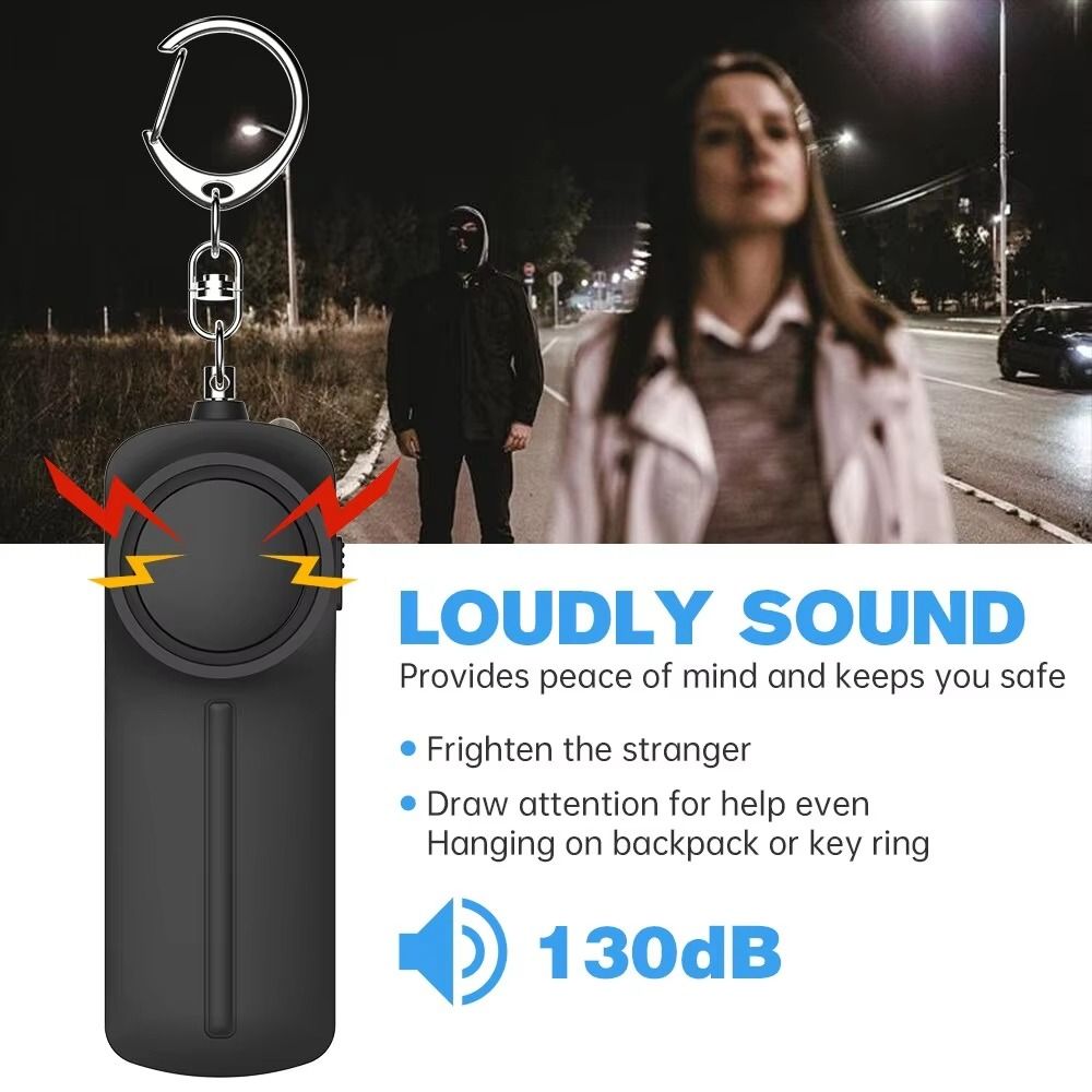 130dB Loud Personal Security A - Personal Alarm Keychain review and price