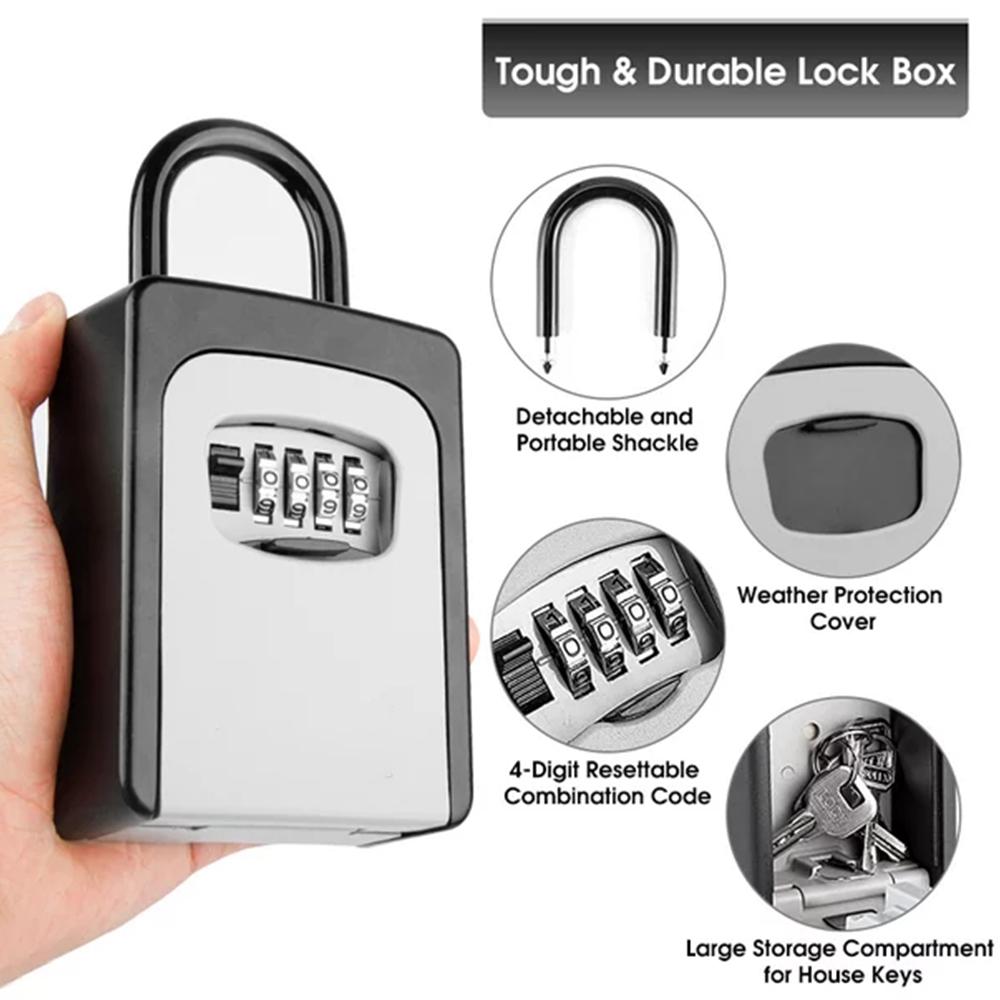 Wall-Mounted Key Storage Box P - Lockbox Key Secure review and price